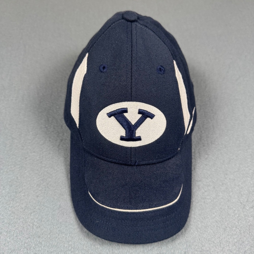 Nike BYU Cougars Hat Mens OS Navy Blue Adjustable Brigham Young University Cap